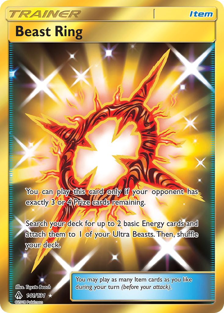 Beast Ring (141/131) [Sun & Moon: Forbidden Light] | Good Games Cannington