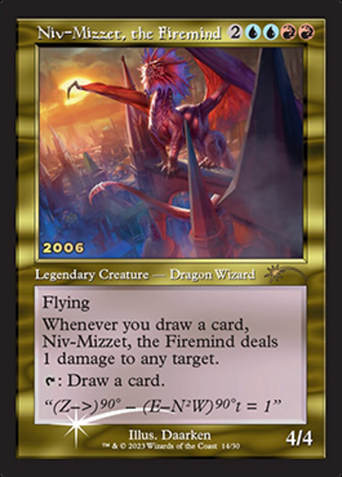 Niv-Mizzet, the Firemind [30th Anniversary Promos] | Good Games Cannington