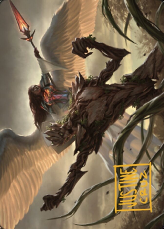Strength of the Coalition Art Card (Gold-Stamped Signature) [Dominaria United Art Series] | Good Games Cannington