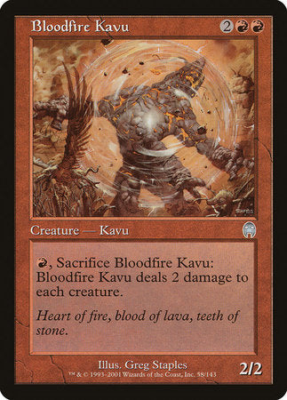 Bloodfire Kavu [Apocalypse] | Good Games Cannington