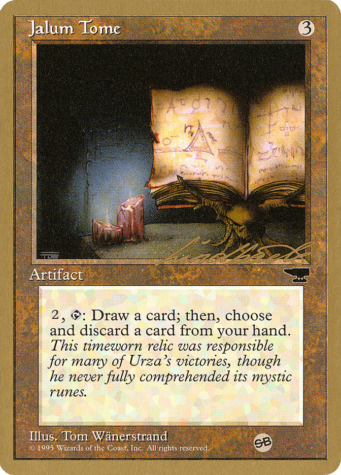 Jalum Tome (Leon Lindback) (SB) [Pro Tour Collector Set] | Good Games Cannington