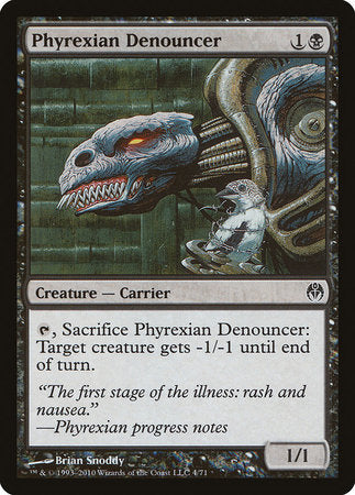 Phyrexian Denouncer [Duel Decks: Phyrexia vs. the Coalition] | Good Games Cannington