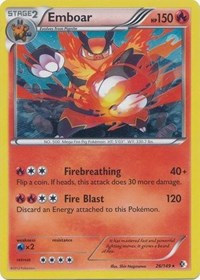 Emboar (26/149) (Cosmos Holo) (Blister Exclusive) [Black & White: Boundaries Crossed] | Good Games Cannington