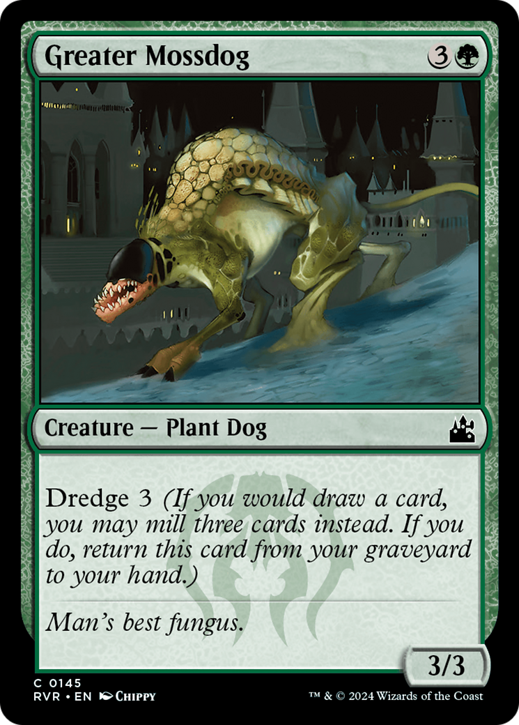 Greater Mossdog [Ravnica Remastered] | Good Games Cannington