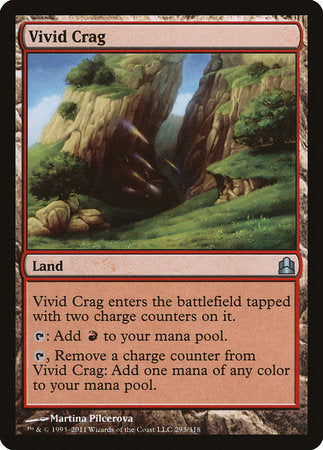 Vivid Crag [Commander 2011] | Good Games Cannington