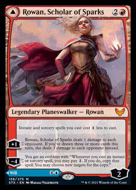 Rowan, Scholar of Sparks // Will, Scholar of Frost [Strixhaven: School of Mages] | Good Games Cannington
