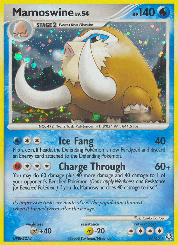 Mamoswine (9/146) [Diamond & Pearl: Legends Awakened] | Good Games Cannington