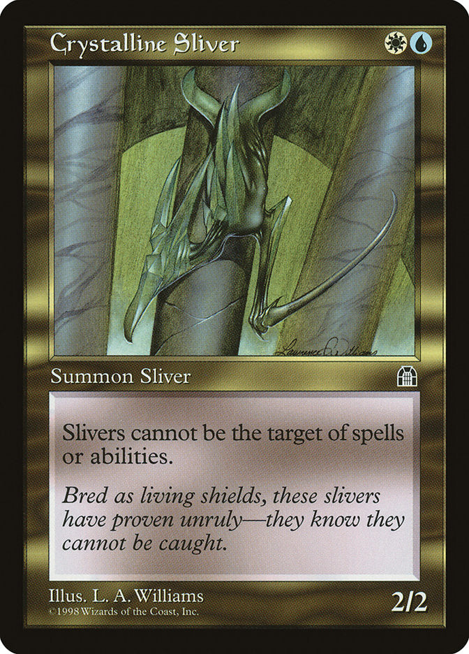 Crystalline Sliver [Stronghold] | Good Games Cannington