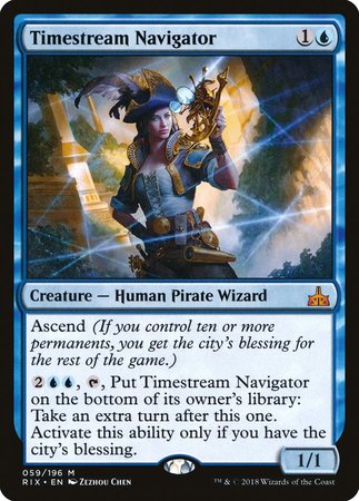 Timestream Navigator [Rivals of Ixalan] | Good Games Cannington