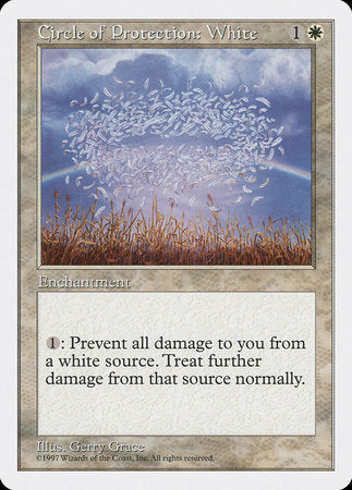 Circle of Protection: White [Fifth Edition] | Good Games Cannington