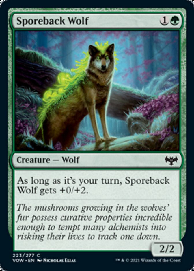Sporeback Wolf [Innistrad: Crimson Vow] | Good Games Cannington