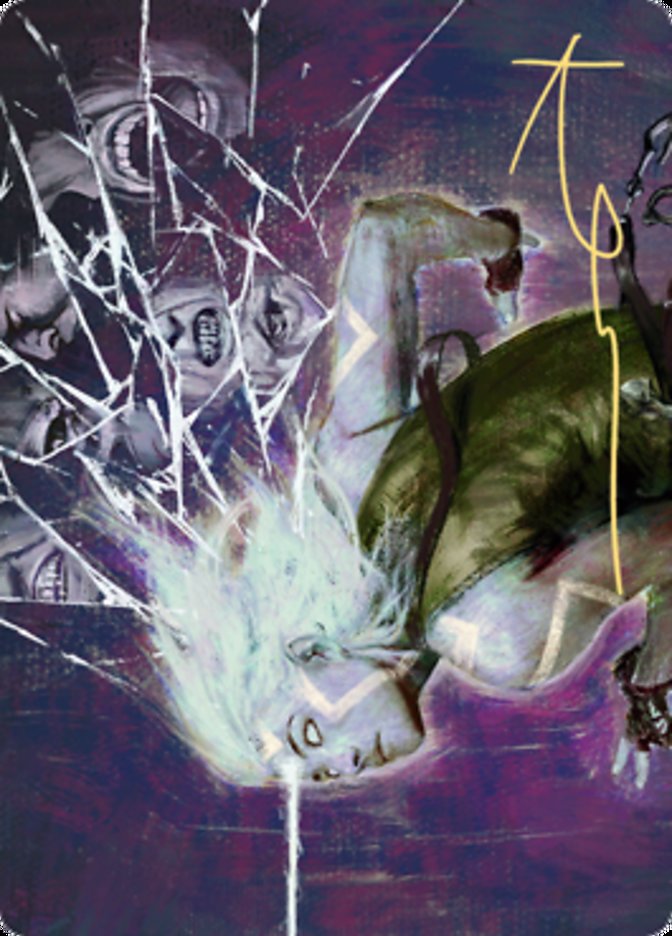 Anticognition Art Card (Gold-Stamped Signature) [Zendikar Rising Art Series] | Good Games Cannington