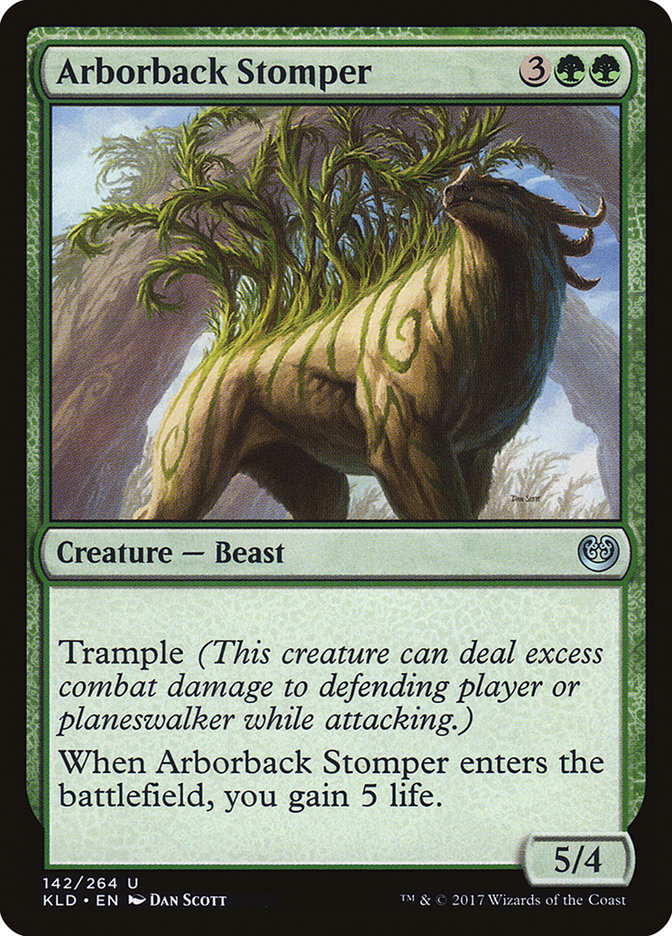 Arborback Stomper (Intro Pack) [Kaladesh Promos] | Good Games Cannington