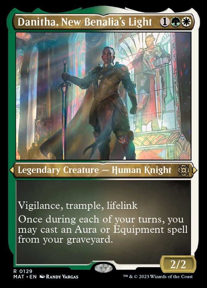 Danitha, New Benalia's Light (Foil Etched) [March of the Machine: The Aftermath] | Good Games Cannington