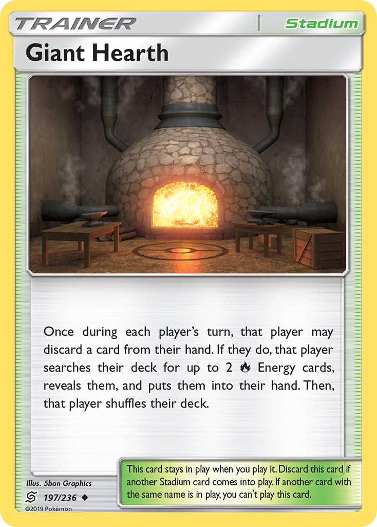Giant Hearth (197/236) [Sun & Moon: Unified Minds] | Good Games Cannington