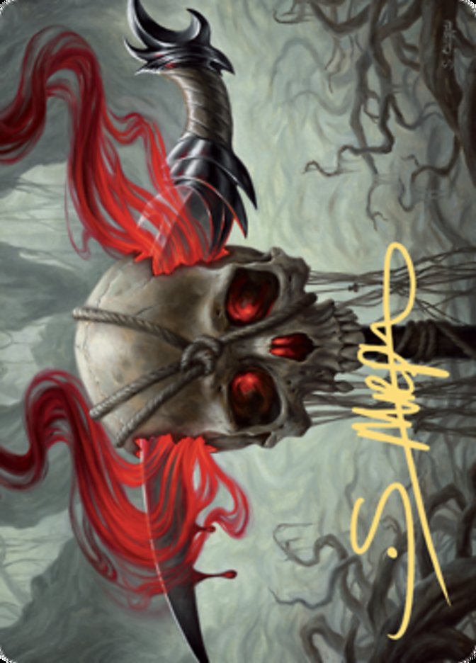 Mind Carver Art Card (Gold-Stamped Signature) [Zendikar Rising Art Series] | Good Games Cannington