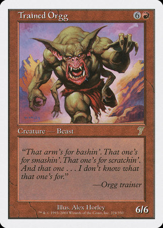 Trained Orgg [Seventh Edition] | Good Games Cannington