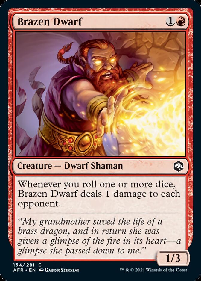 Brazen Dwarf [Dungeons & Dragons: Adventures in the Forgotten Realms] | Good Games Cannington