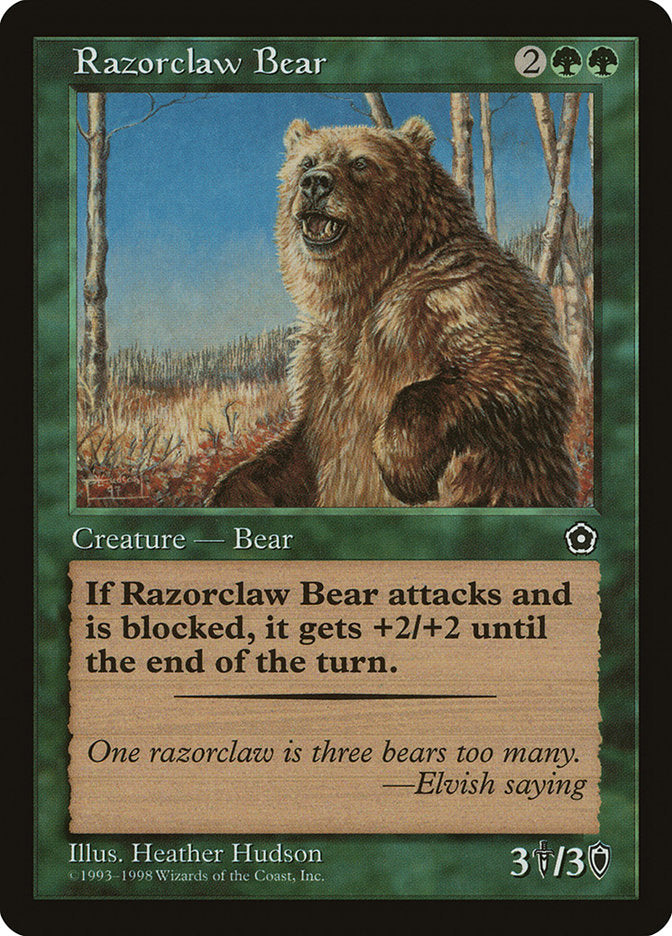 Razorclaw Bear [Portal Second Age] | Good Games Cannington