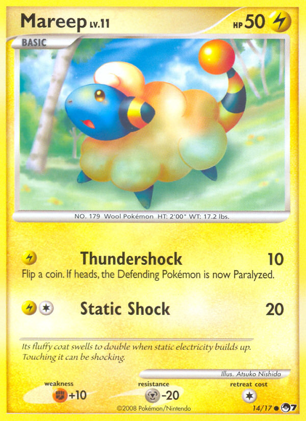 Mareep (14/17) [POP Series 7] | Good Games Cannington