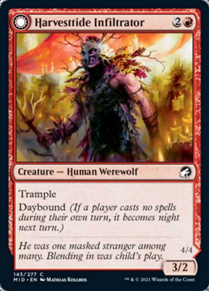 Harvesttide Infiltrator // Harvesttide Assailant [Innistrad: Midnight Hunt] | Good Games Cannington