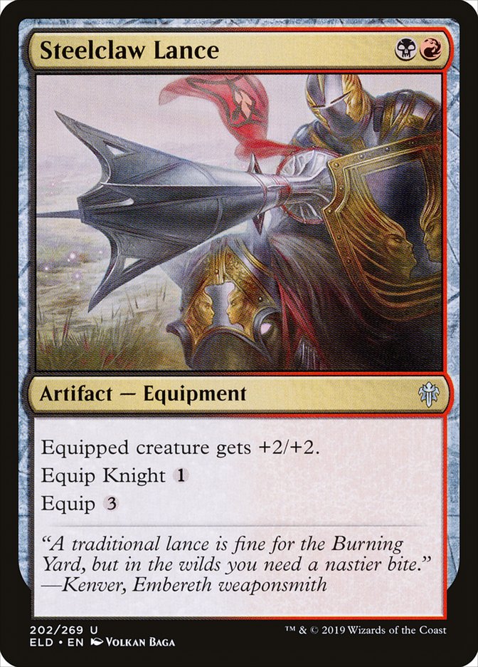 Steelclaw Lance [Throne of Eldraine] | Good Games Cannington