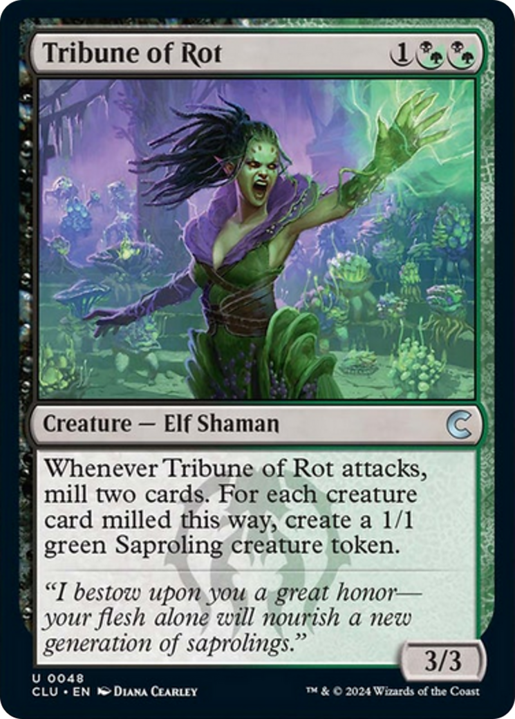 Tribune of Rot [Ravnica: Clue Edition] | Good Games Cannington