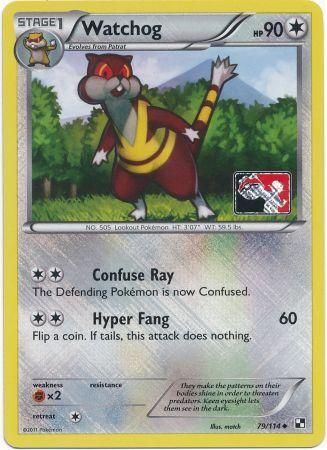 Watchog (79/114) (League Promo) [Black & White: Base Set] | Good Games Cannington