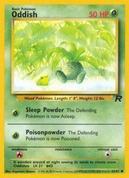 Oddish (63/82) [Team Rocket Unlimited] | Good Games Cannington