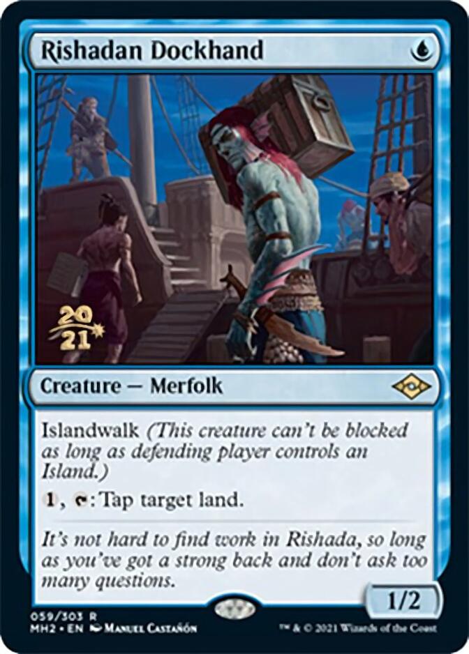 Rishadan Dockhand [Modern Horizons 2 Prerelease Promos] | Good Games Cannington