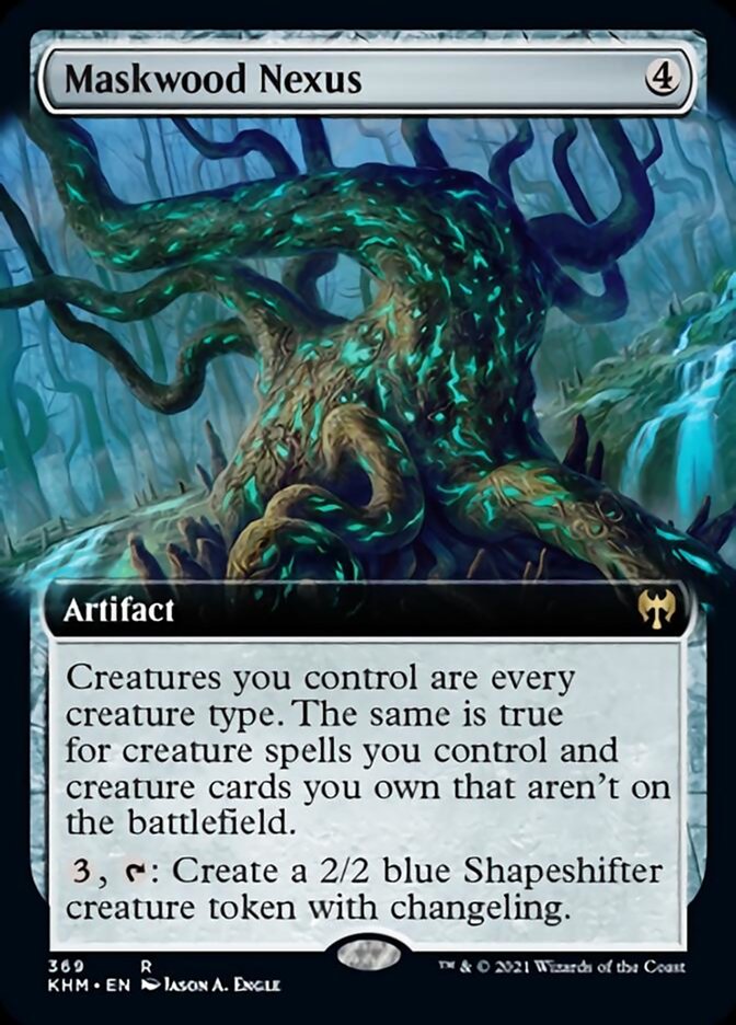 Maskwood Nexus (Extended Art) [Kaldheim] | Good Games Cannington