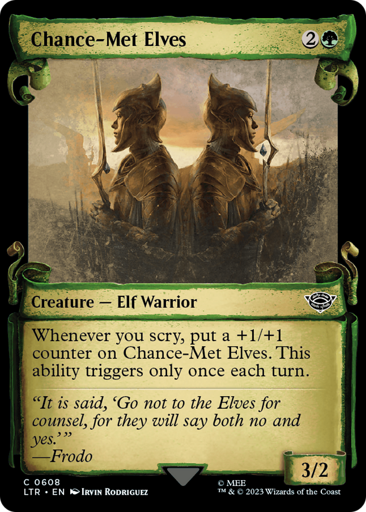 Chance-Met Elves [The Lord of the Rings: Tales of Middle-Earth Showcase Scrolls] | Good Games Cannington