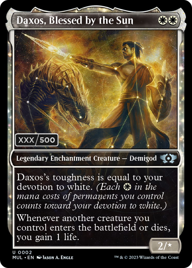Daxos, Blessed by the Sun (Serialized) [Multiverse Legends] | Good Games Cannington
