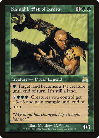 Kamahl, Fist of Krosa [Onslaught] | Good Games Cannington