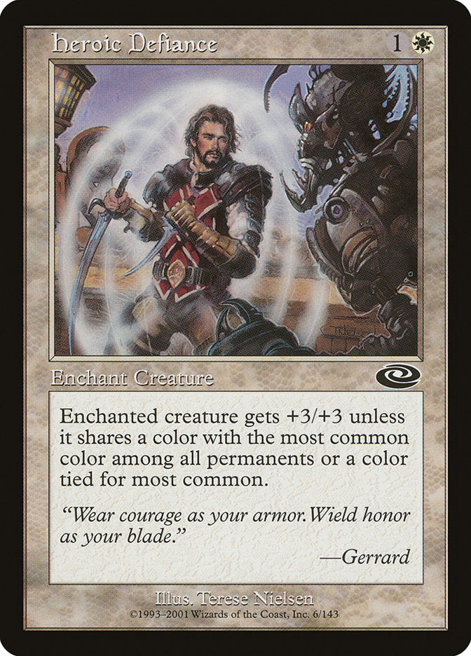Heroic Defiance [Planeshift] | Good Games Cannington