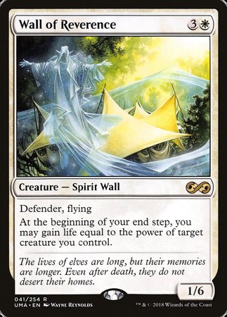 Wall of Reverence [Ultimate Masters] | Good Games Cannington