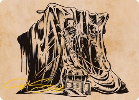 Gelatinous Cube (Showcase) Art Card (Gold-Stamped Signature) [Dungeons & Dragons: Adventures in the Forgotten Realms Art Series] | Good Games Cannington