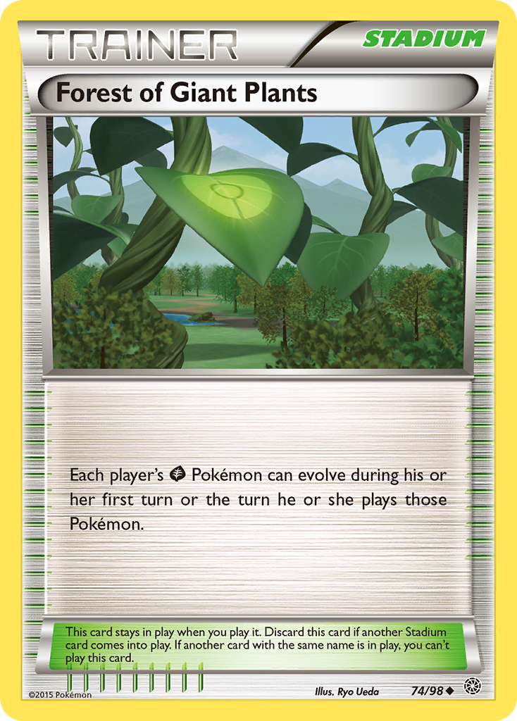 Forest of Giant Plants (74/98) [XY: Ancient Origins] | Good Games Cannington