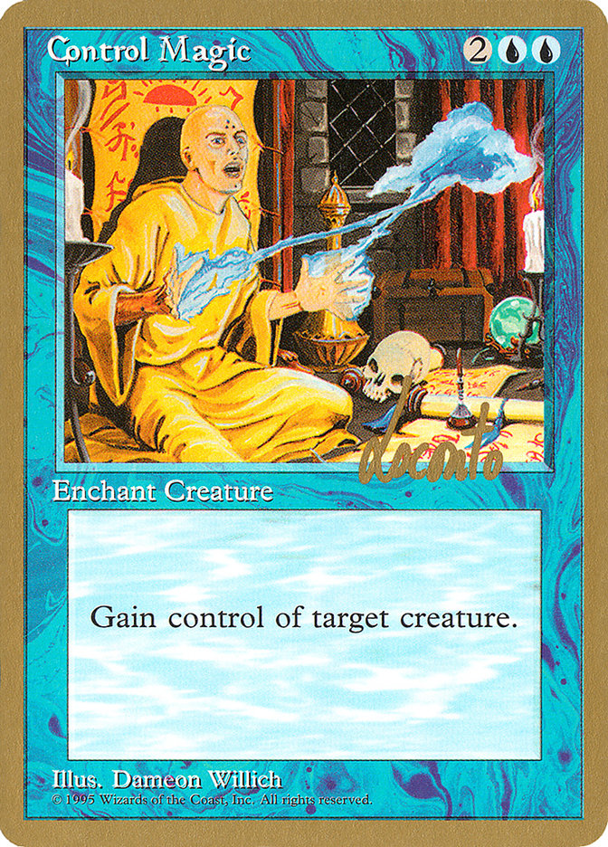Control Magic (Michael Loconto) [Pro Tour Collector Set] | Good Games Cannington