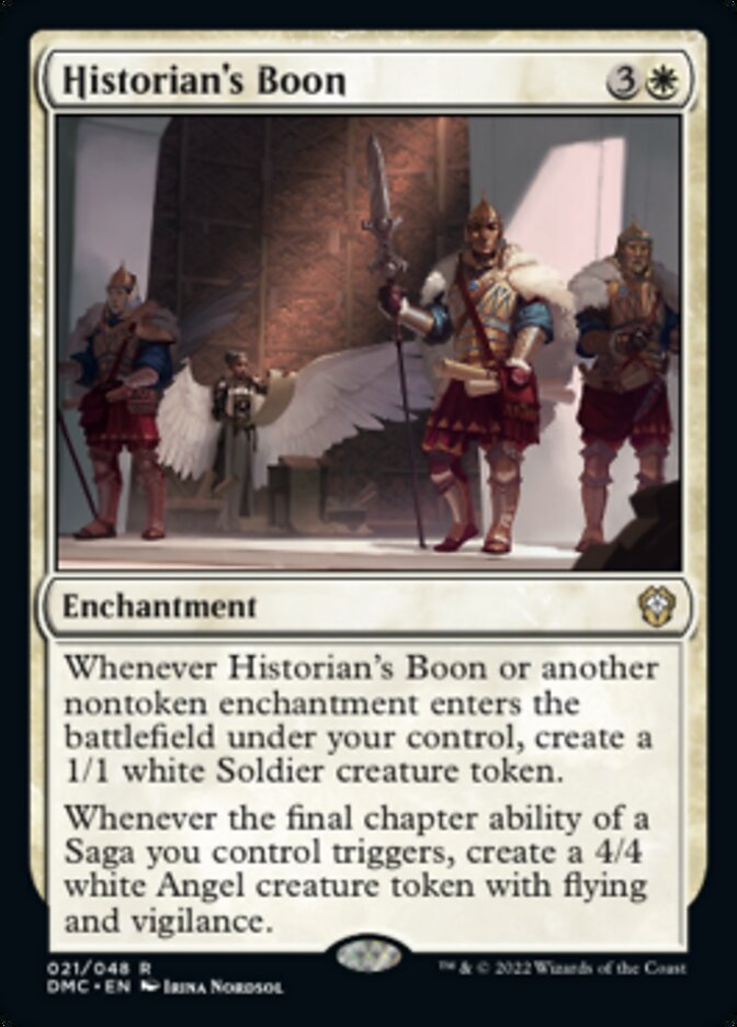 Historian's Boon [Dominaria United Commander] | Good Games Cannington
