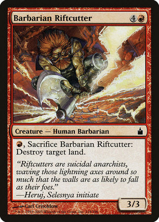Barbarian Riftcutter [Ravnica: City of Guilds] | Good Games Cannington