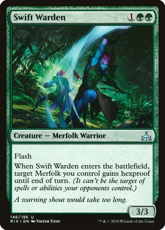 Swift Warden [Rivals of Ixalan] | Good Games Cannington