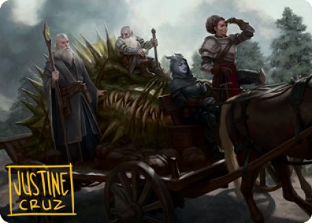 Grim Bounty Art Card (Gold-Stamped Signature) [Dungeons & Dragons: Adventures in the Forgotten Realms Art Series] | Good Games Cannington