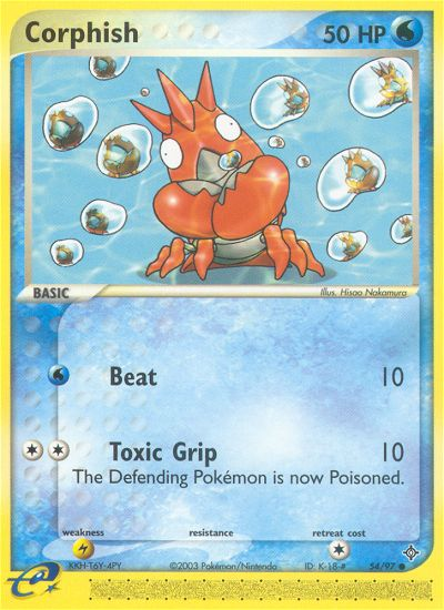 Corphish (54/97) [EX: Dragon] | Good Games Cannington