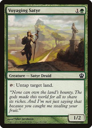 Voyaging Satyr [Theros] | Good Games Cannington