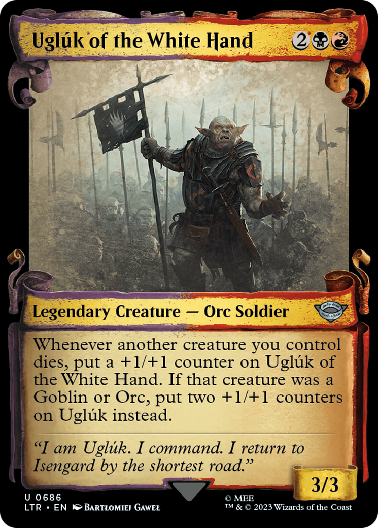 Ugluk of the White Hand [The Lord of the Rings: Tales of Middle-Earth Showcase Scrolls] | Good Games Cannington