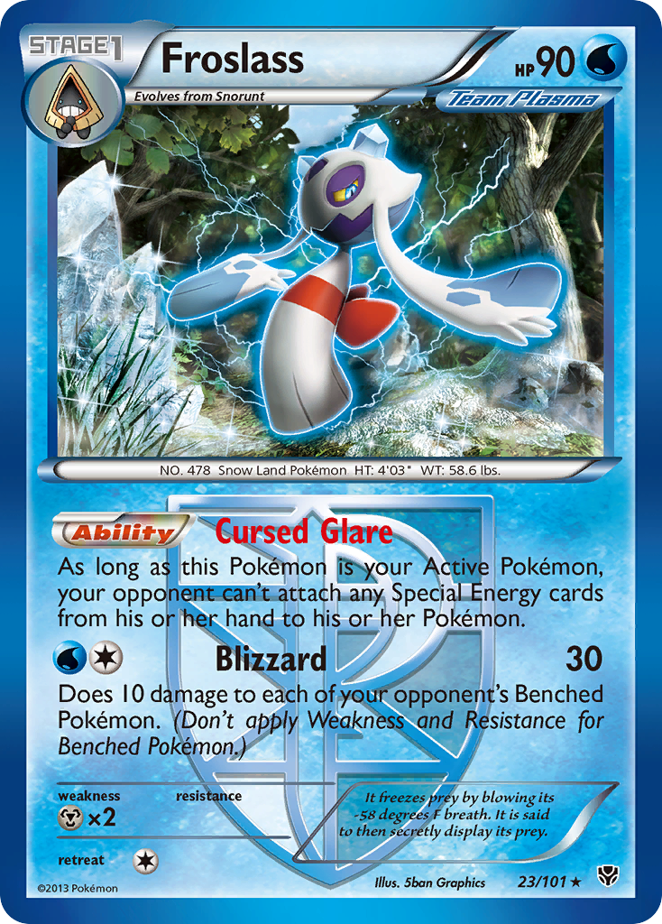 Froslass (23/101) [Black & White: Plasma Blast] | Good Games Cannington