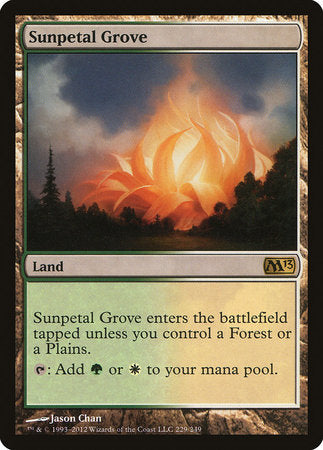 Sunpetal Grove [Magic 2013] | Good Games Cannington
