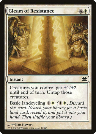 Gleam of Resistance [Modern Masters] | Good Games Cannington