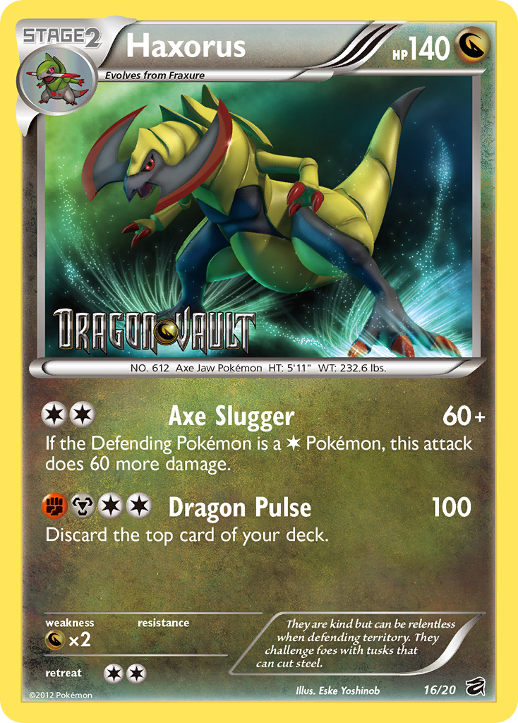 Haxorus (16/20) [Black & White: Dragon Vault] | Good Games Cannington